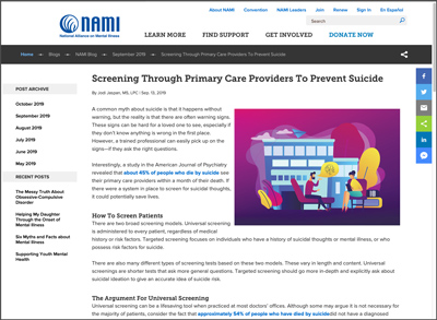 Suicide Risk Assessment Overview