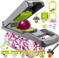 Cyhawcerv 20 PCS Vegetable Chopper Onion Chopper Dicer - DIY Fun Food Tools Cutter Potato Slicer Veggie Chopper...