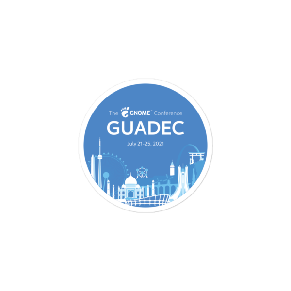 GUADEC 2021 Sticker