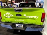 Using RNG to fuel an adsorbed natural gas (ANG)-powered truck can reduce approximately 18 tons...