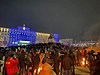 Manifestation à Aqtobe, au Kazakhstan