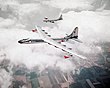 Convair NB-36H et Boeing B-50 Superfortress.