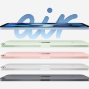 iPad Air 4 met kleuren