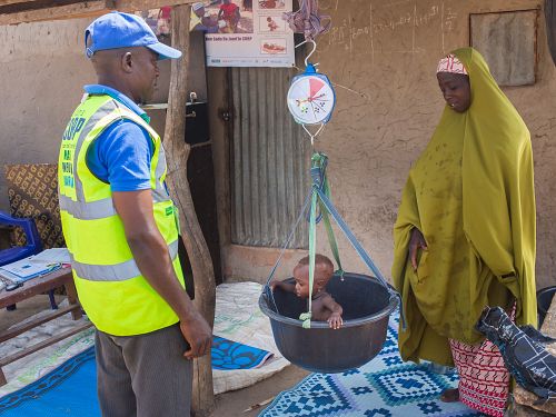 Photo for: Non-medical health workers use simplified tools to treat malnutrition in children under five in rural Nigeria