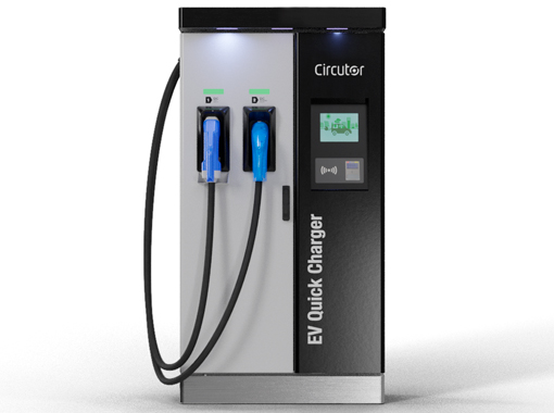 Raption 100. Chargeur compact avec une puissance de jusqu'à 100 kW en courant continue