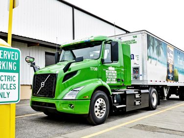 Volvo Trucks North America delivered a Volvo VNR Electric to one of the largest beer and...