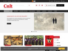 Site da Revista Cult