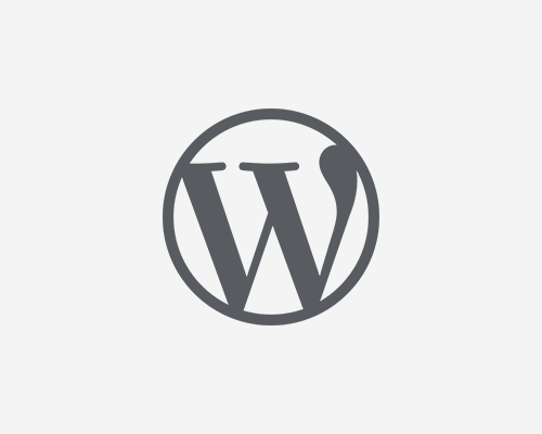 WordPress Logo - 简洁