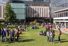 Queen's Lawn at the South Kensington Campus