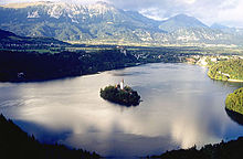 Llac Bled. Eslovènia