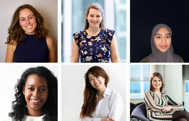 A collage of entrepreneurial Imperial women