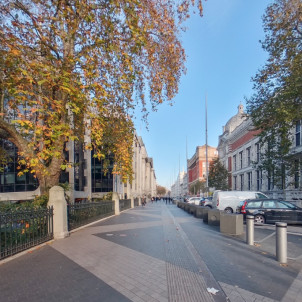 Exhibition Road towards Imperial Campus