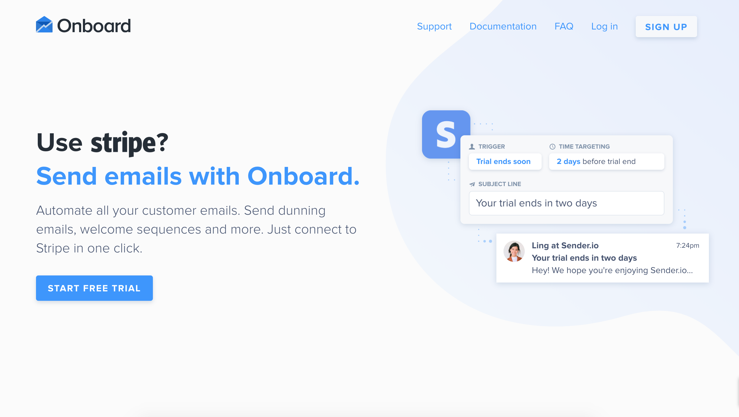 Transactional Email with Onboard screenshot 0