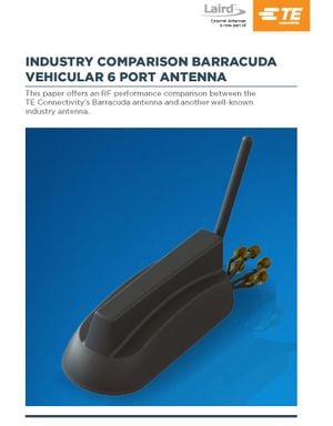 INDUSTRY COMPARISON BARRACUDA VEHICULAR 6 PORT ANTENNA