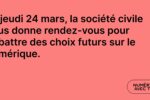 Rendez-vous le 24 mars pour débattre des choix futurs sur le numérique