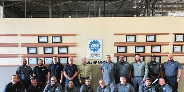 Some of the Hillsborough County, Florida, fleet team is pictured here.