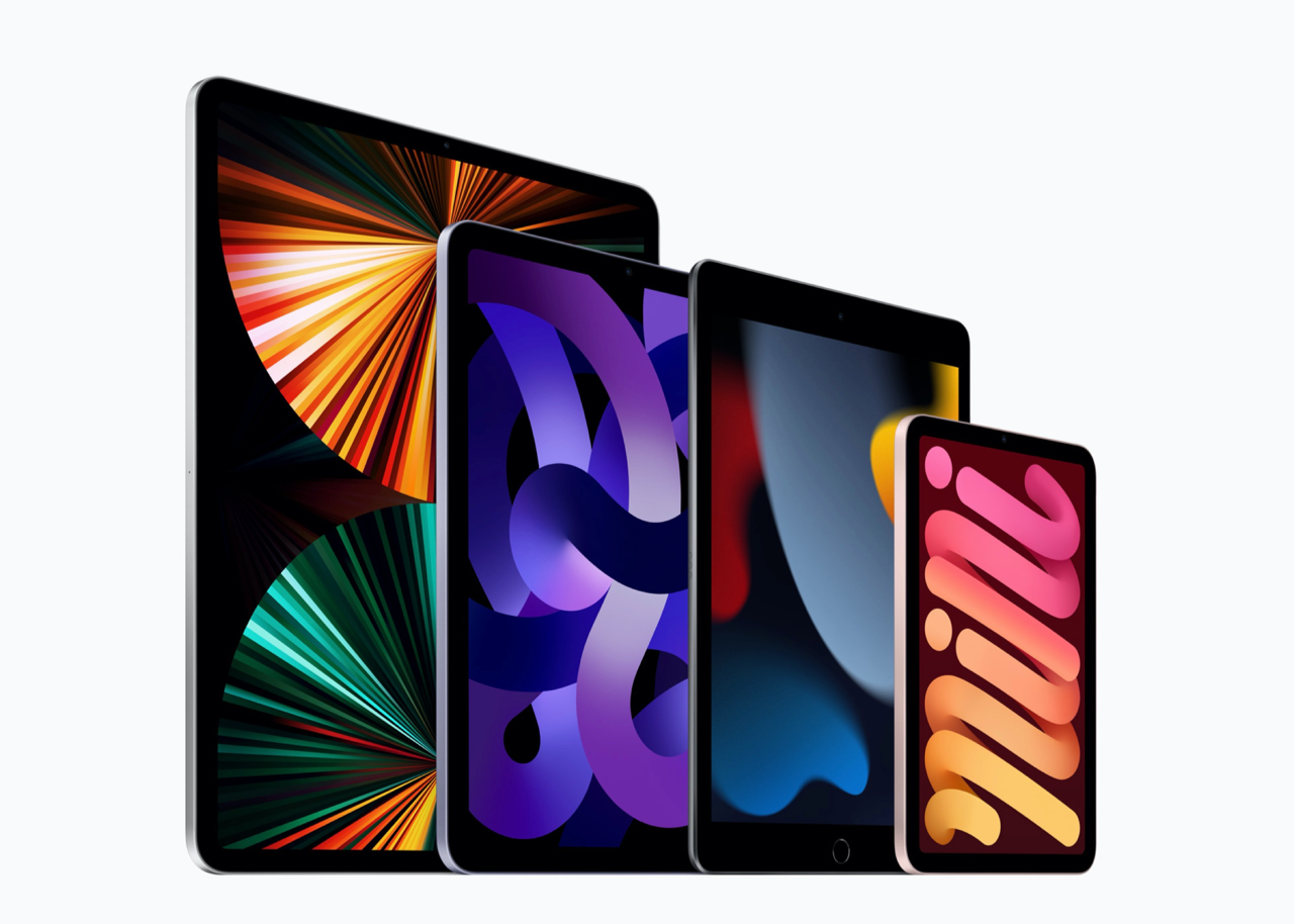 iPad line-up 2022