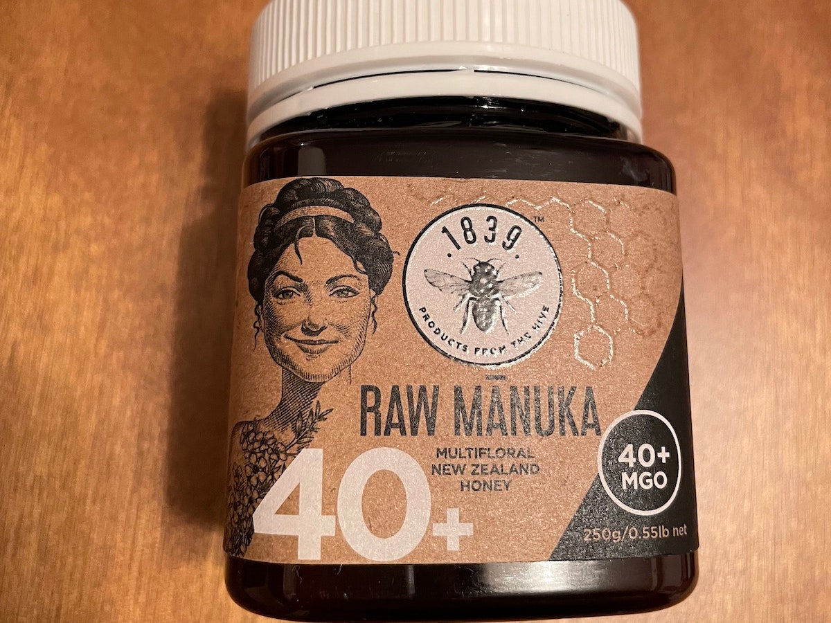 ニュージーランドのマヌカハニー。　Manuka honey from New Zealand