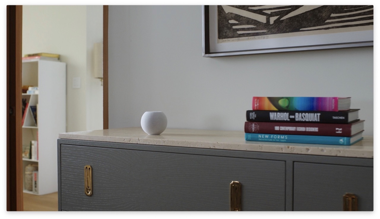 HomePod mini in kamer