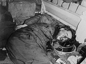 Corpse of Ngô Đình Diệm in the 1963 coup.jpg