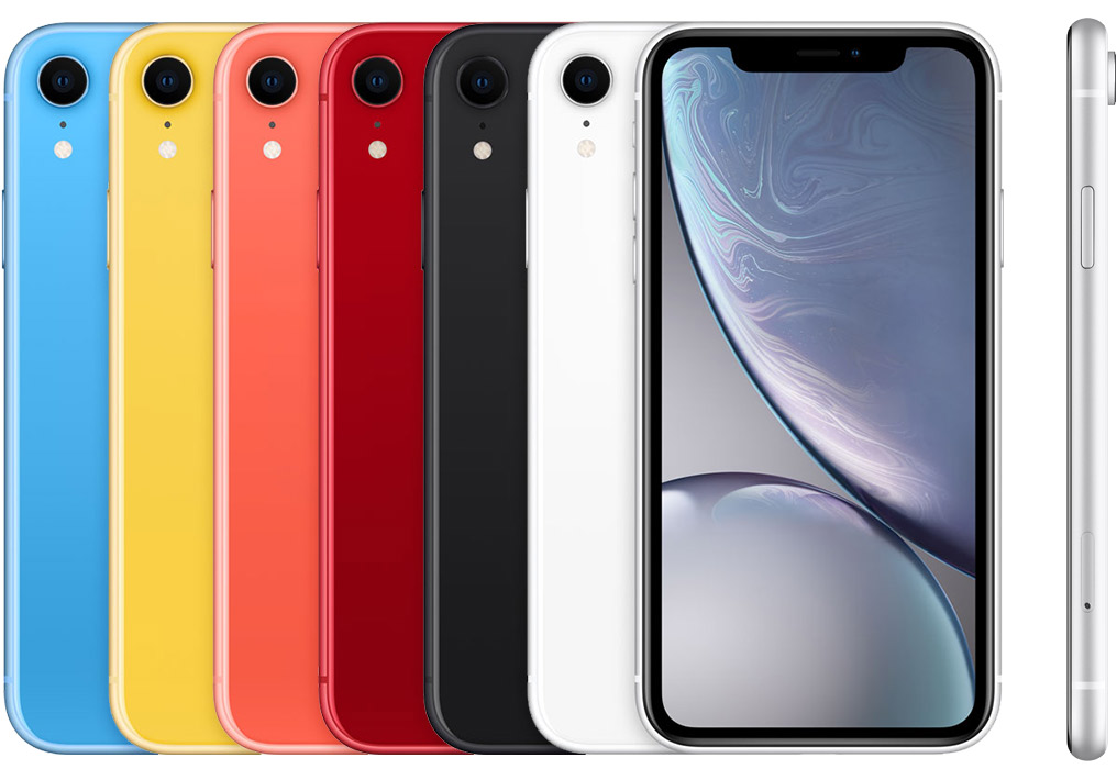 iPhone XR kleuren.