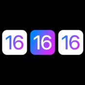 iOS 16 logo in concept.