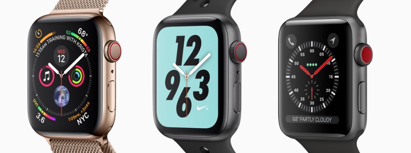 Apple Watch Series-modellen.