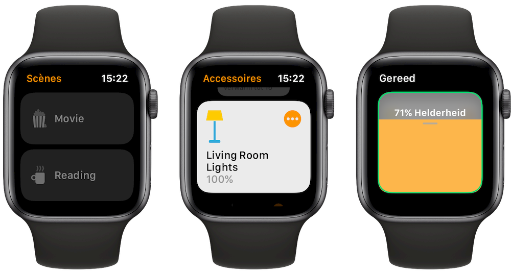 Woning-app op Apple Watch