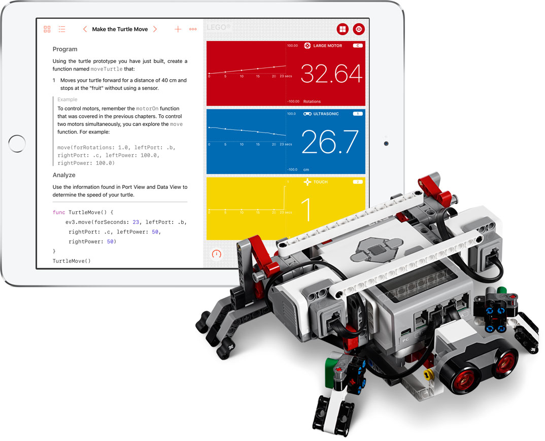 Swift: robot programmeren