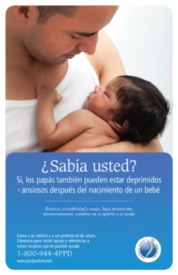 PSI Dads poster in Spanish