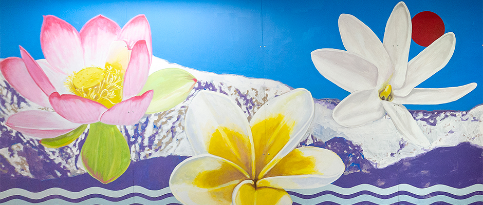 Asian Pacific American Student Services mural