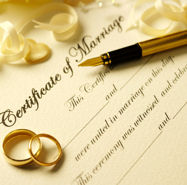 Getting a copy of a U.S. Marriage Certificate