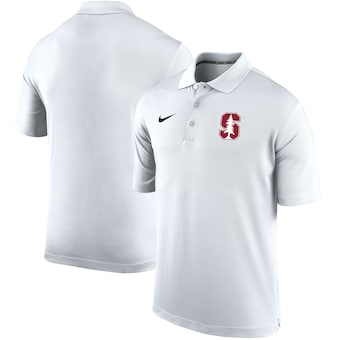 Men's Nike White Stanford Cardinal Varsity Performance Polo