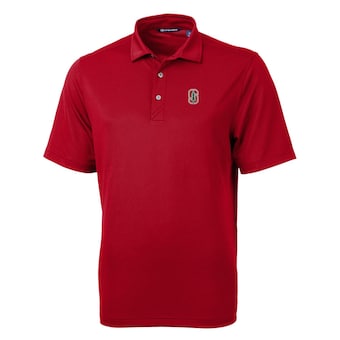 Men's Cutter & Buck Cardinal Stanford Cardinal Big & Tall Virtue Eco Pique Recycled Polo