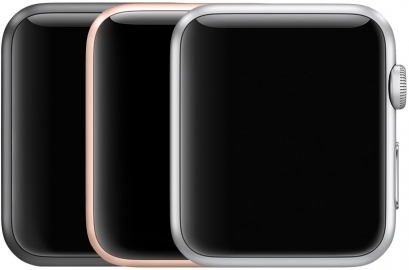 Apple Watch Series 3 in aluminium.