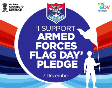 I Support Armed Forces Flag Day Pledge