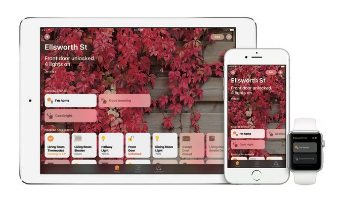 Home-app voor iPad, Apple TV en iPhone