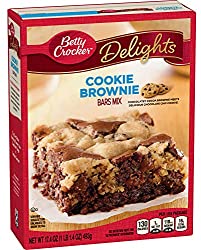 Betty Crocker Baking Delights Cookie Brownie Bars Mix, 17.4 oz