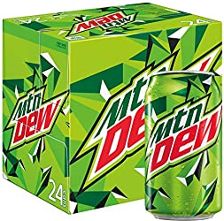 Mountain Dew Soda, 12 Fl Oz (pack of 24)