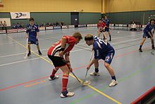 Växjö - UHC floorball face-off.jpg