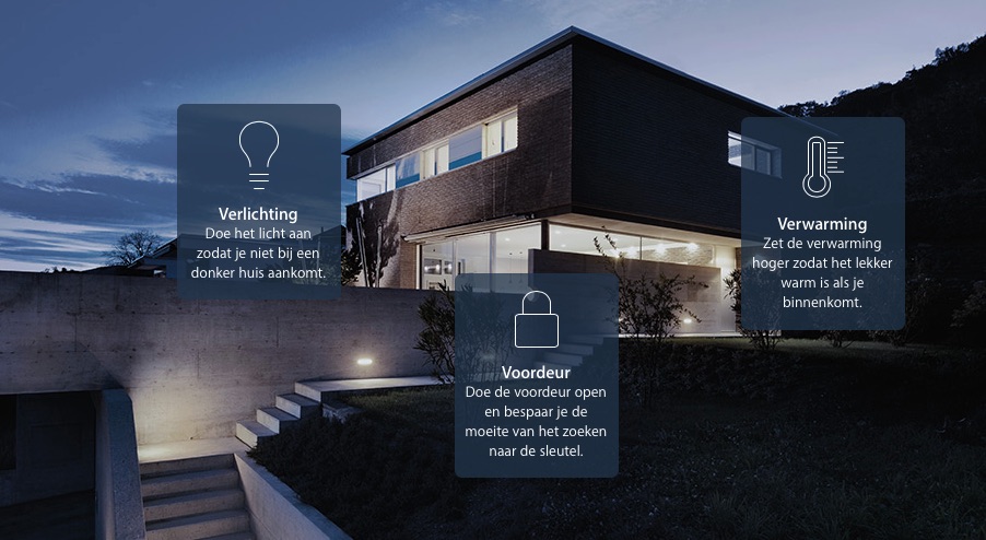 HomeKit instellen voor triggers en scènes.