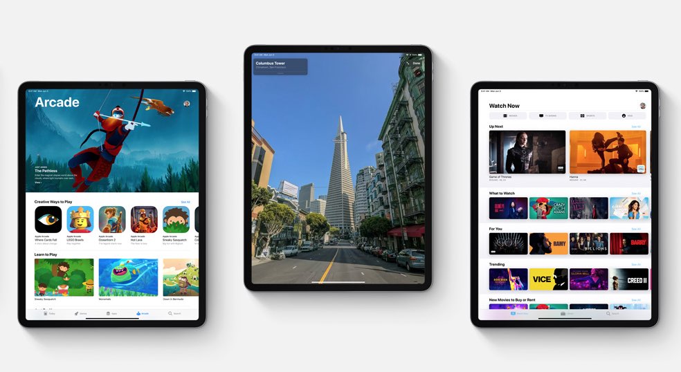 iPadOS 13 functies