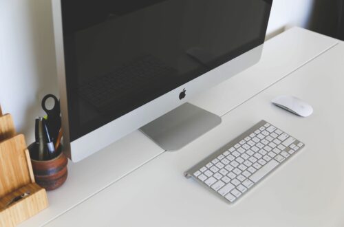 Office Desk With Computer Free Stock Picture