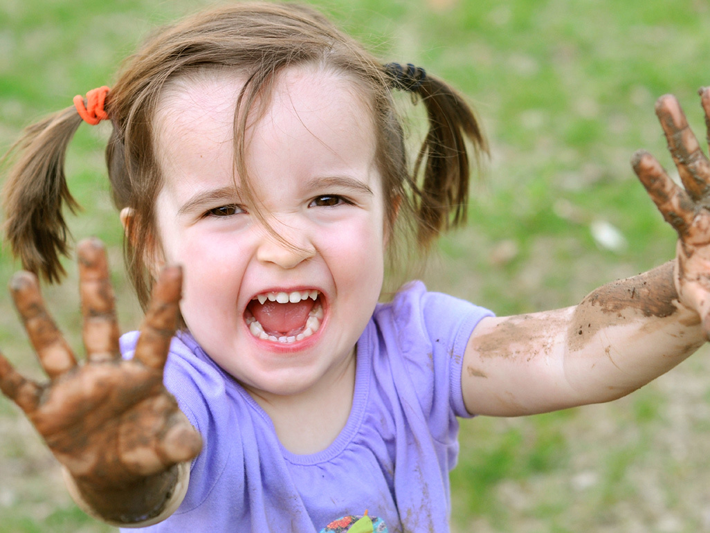 Niña preescolar