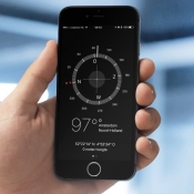 Het Kompas op de iPhone gebruiken en uitlezen