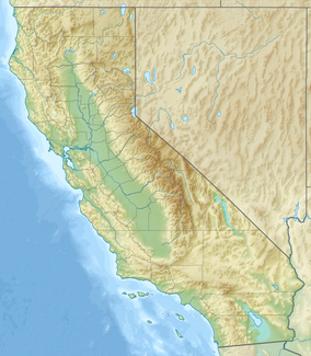 Map showing the location of Gaviota State Park