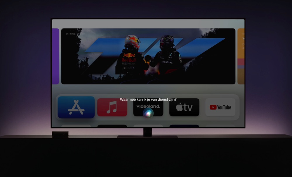 Siri op de Apple TV met tvOS 15.