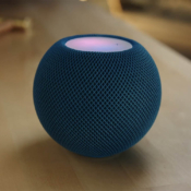 HomePod mini in blauw