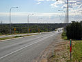 Looking north near One Tree Hill (36 km)