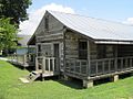 French colonial log house